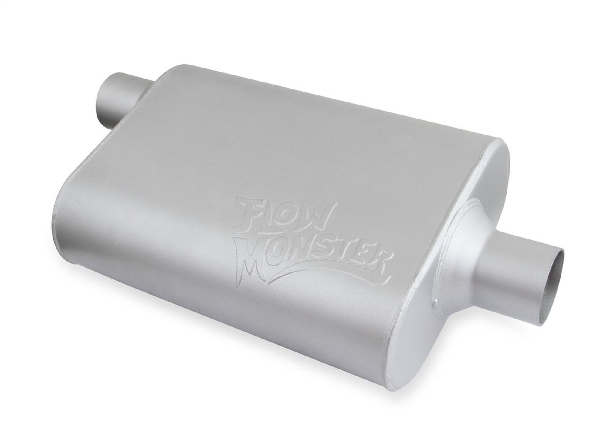 Flowmaster FlowMonster Muffler- 2.25 Offset Inlet 2.25 Center Outlet- Aggressive Sound - FLO-42441-FM