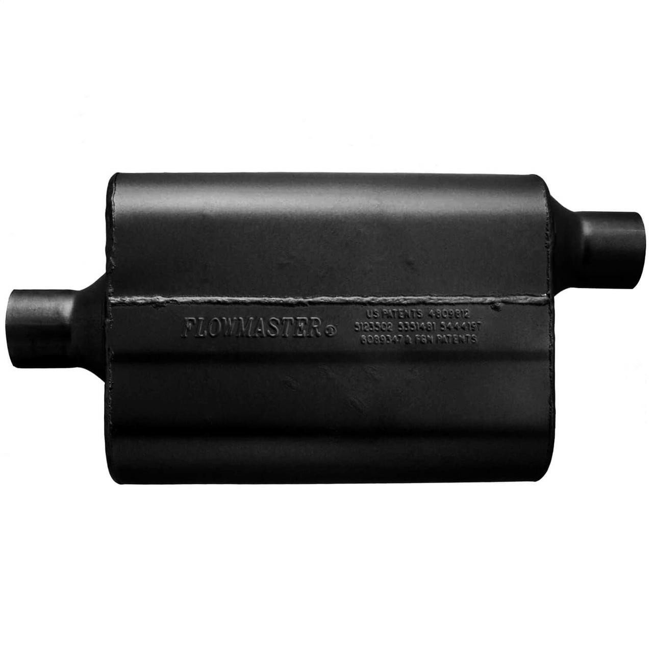 Flowmaster 40 Series Chambered Muffler 2.25 Center In 2.25 Center Out Aggressive - FLO-42442
