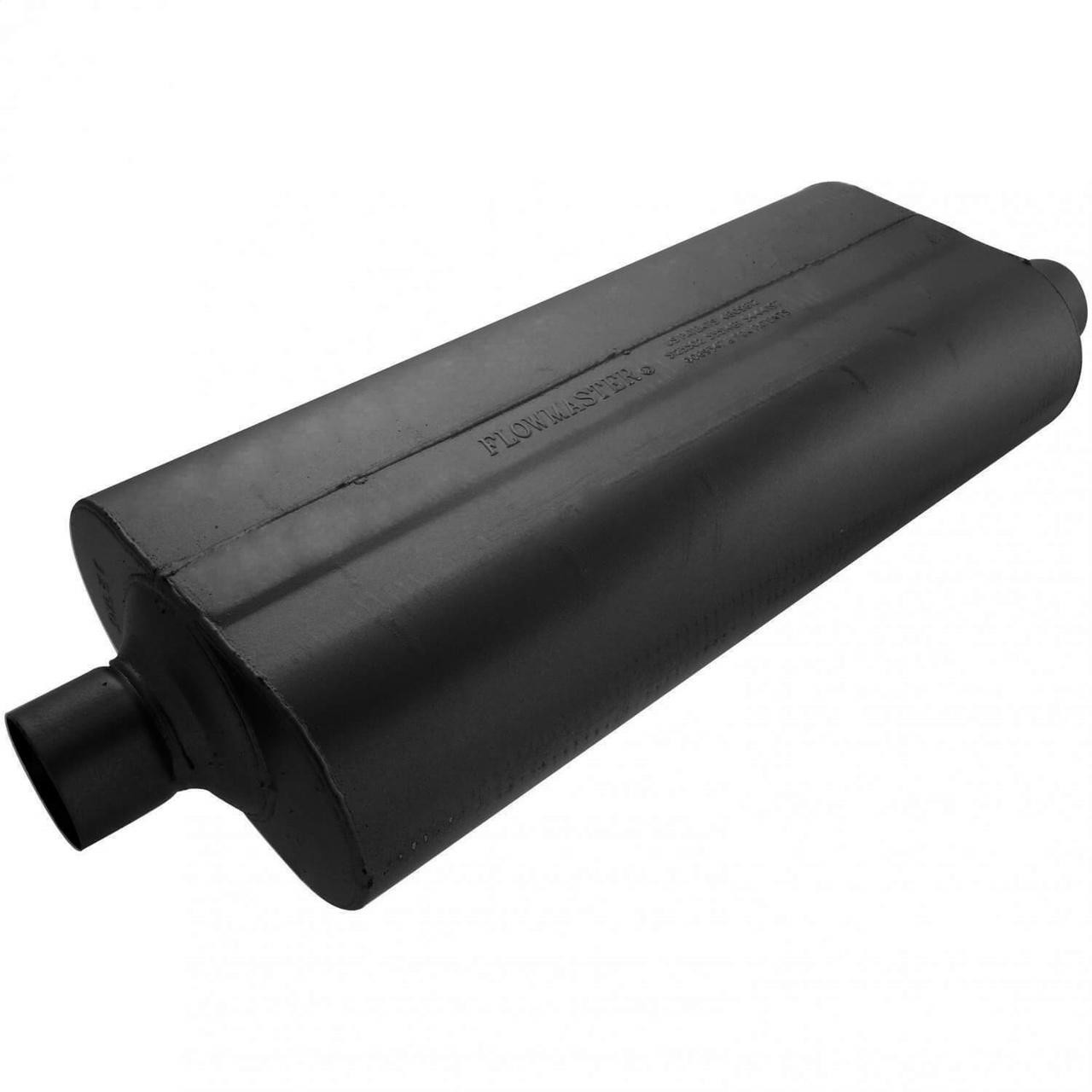 Flowmaster 70 Series Big Block II Muffler 2.50 Center In 2.50 Offset Out-Mild Sound - FLO-52572