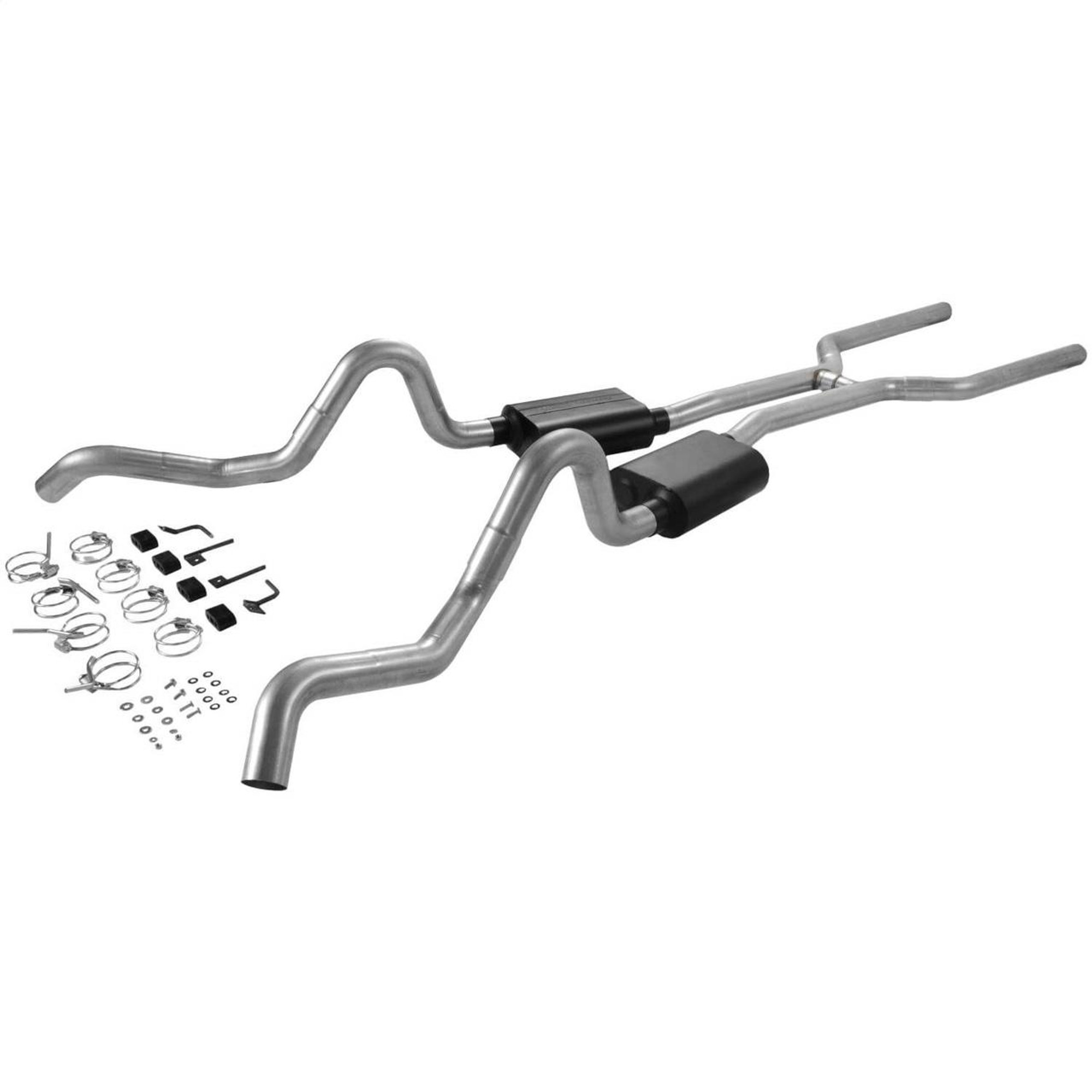 Flowmaster 64-67 Chevelle w/V8, American Thunder Header Back Exhaust System, 3.0 - FLO-817202