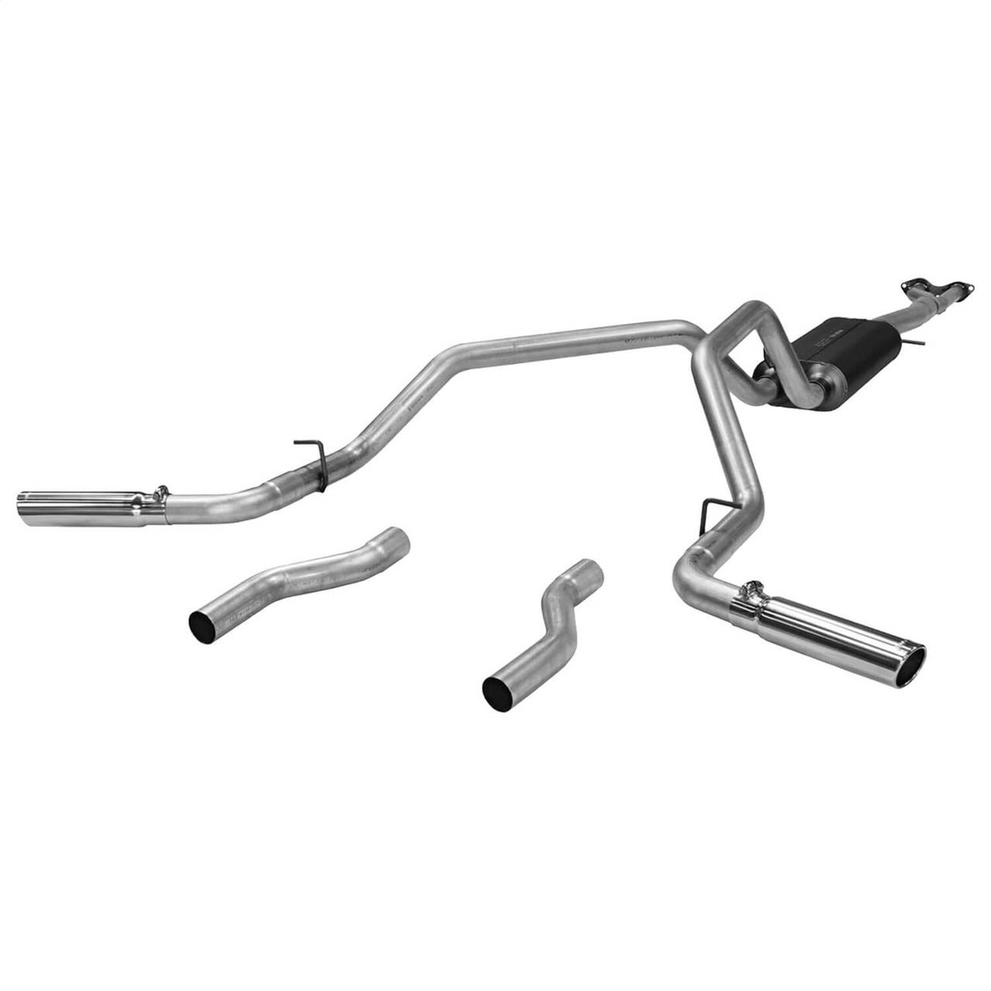 Flowmaster 96-99 Silverado 1500 w/5.7L, American Thunder Cat Back Exhaust System - FLO-817470