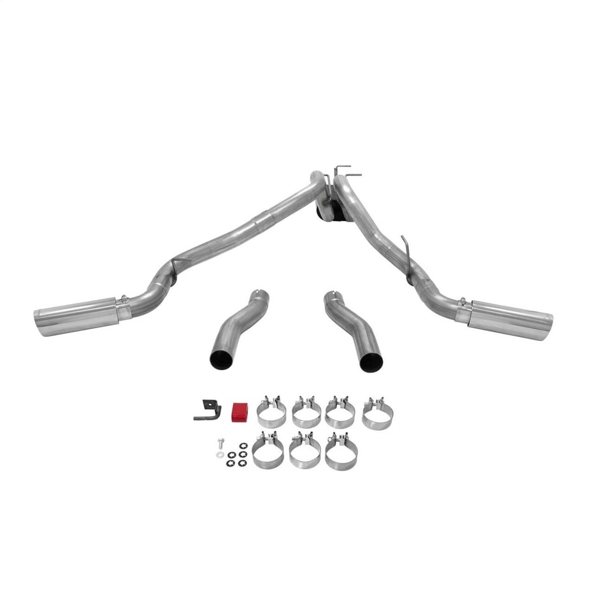 Flowmaster 14-16 F-250 w/6.2L Gas Engine, Force II Cat Back System - FLO-817701