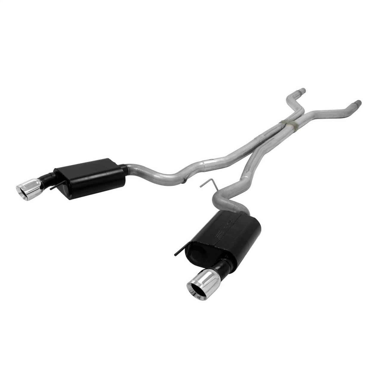 Flowmaster 15-17 Coupe Mustang GT w/5.0L, American Thunder Cat Back Exhaust System - FLO-817730