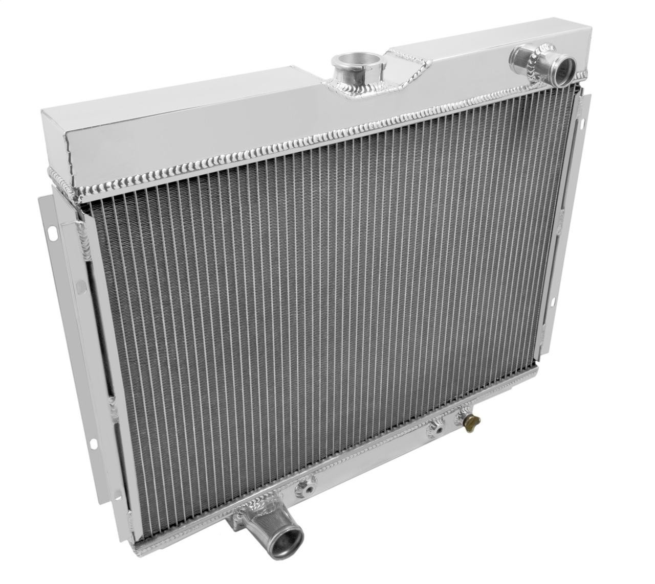 Frostbite 67-70 Mustang V8 w/390-428ci, 4-Row Aluminum Radiator, 24 wide core - FRO-FB152