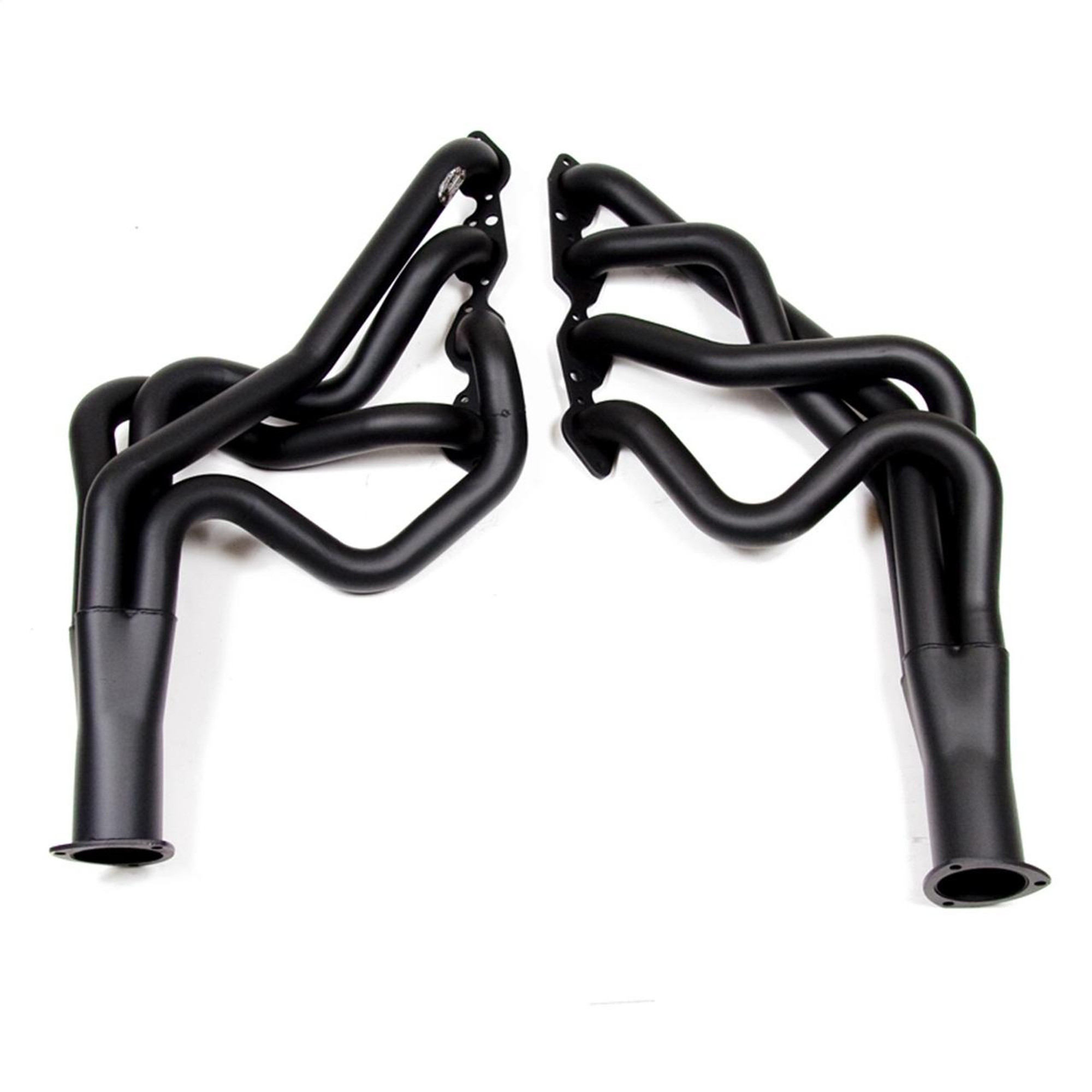 Hooker Super Competition Long Tube Header, 67-69 Camaro, w/BBC, Black Painted - HKR-2205HKR