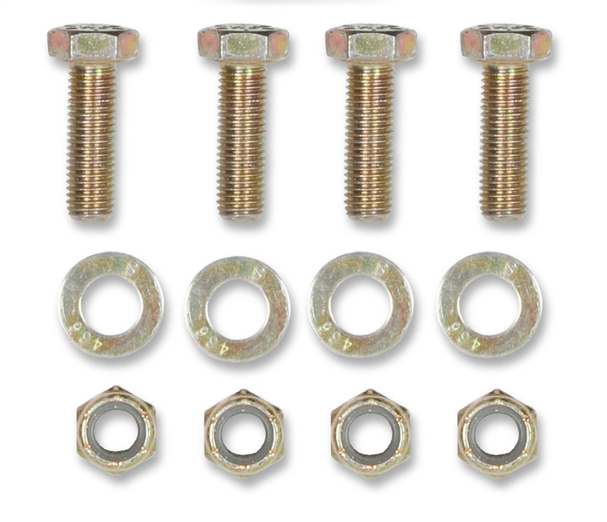 Hooker GM LS/LT Swap, Blackheart Motor Mount Bracket Hardware Kit - HKR-71223016HKR