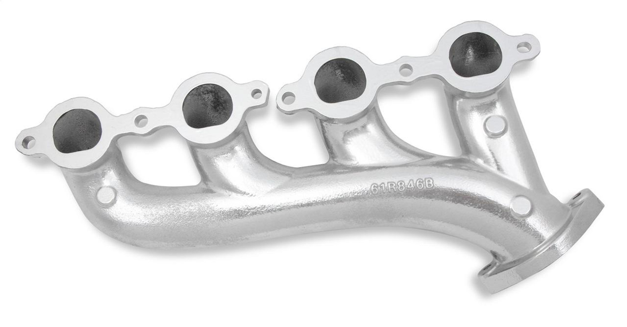Hooker Blackheart Exhaust Manifolds 2.5 Outlet for LS Swaps Silver Ceramic Coat - HKR-8502-1HKR
