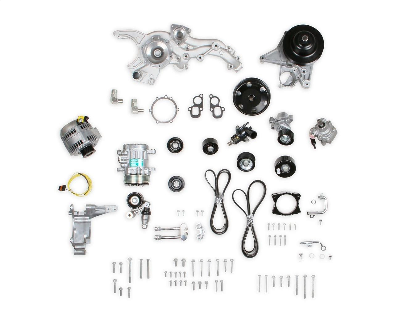 Holley GM GEN V LT4 Dry Sump Engines, Premium Mid-Mount Complete Accessory System - HOL-20-221