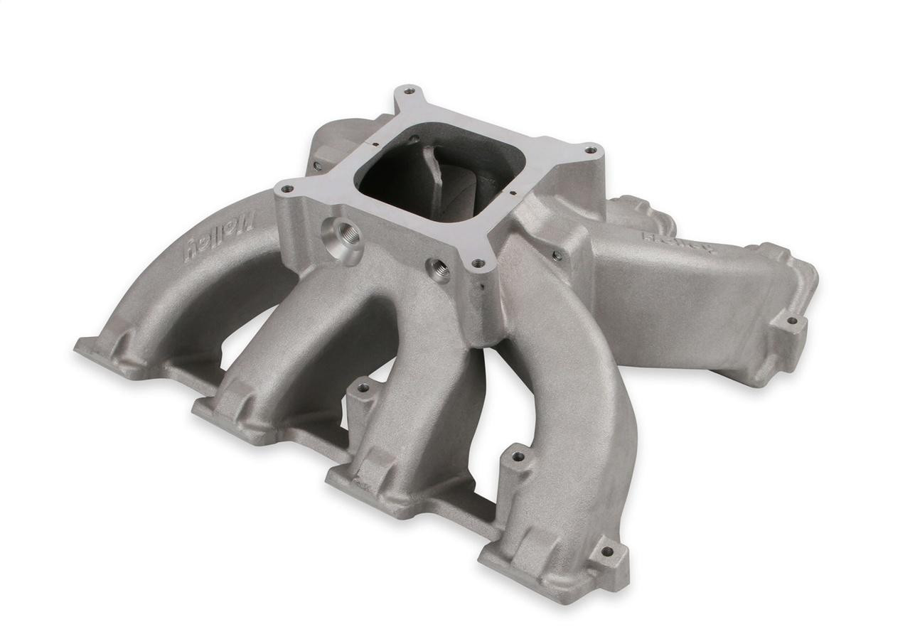 Holley Race Intake Manifold, For GM LS3/L92-4150, Single Plane Split-Design, Silver - HOL-300-291