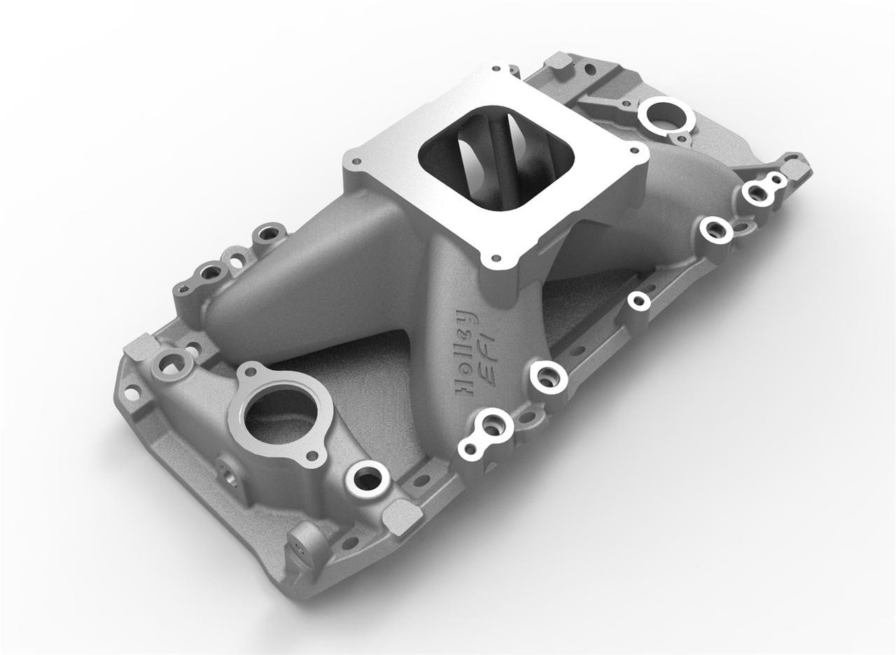 Holley EFI Intake Manifold, For V8 BBC 396-502ci, 4150 Style Flange Oval Port Heads - HOL-300-561