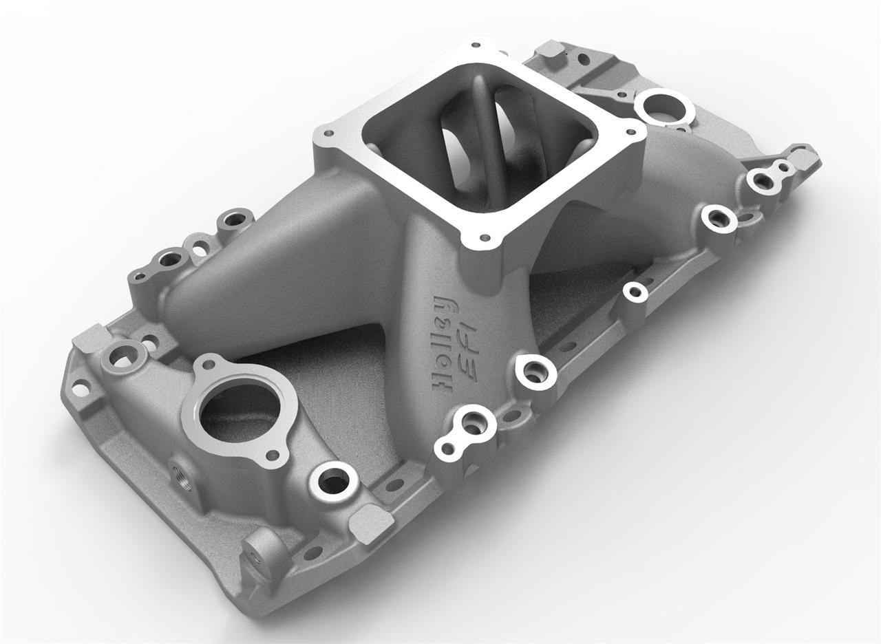 Holley EFI Intake Manifold, For V8 BBC 396-502ci, 4500 Style Flange Oval Port Heads - HOL-300-562