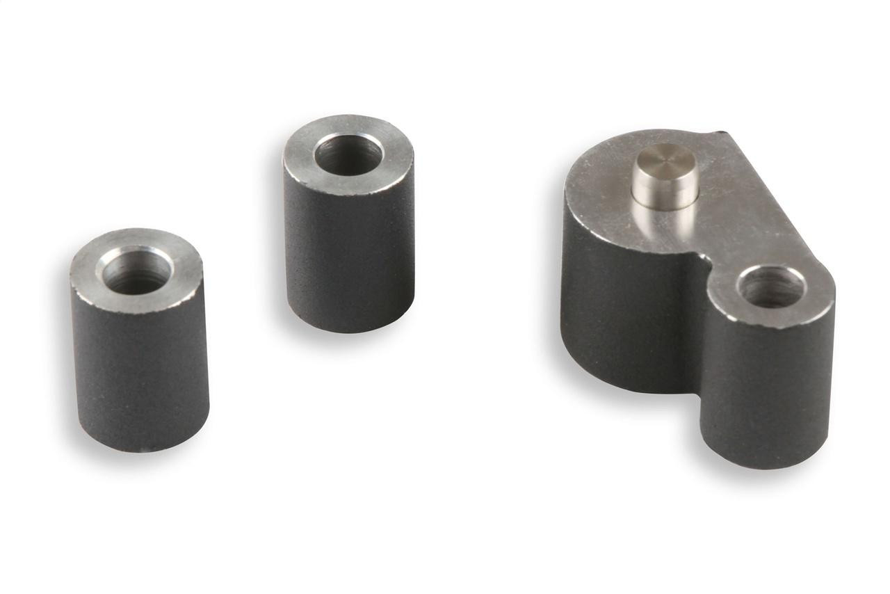 Holley Power Steering Spacer Kit, For LT4, Power Steering, Black - HOL-97-262BK