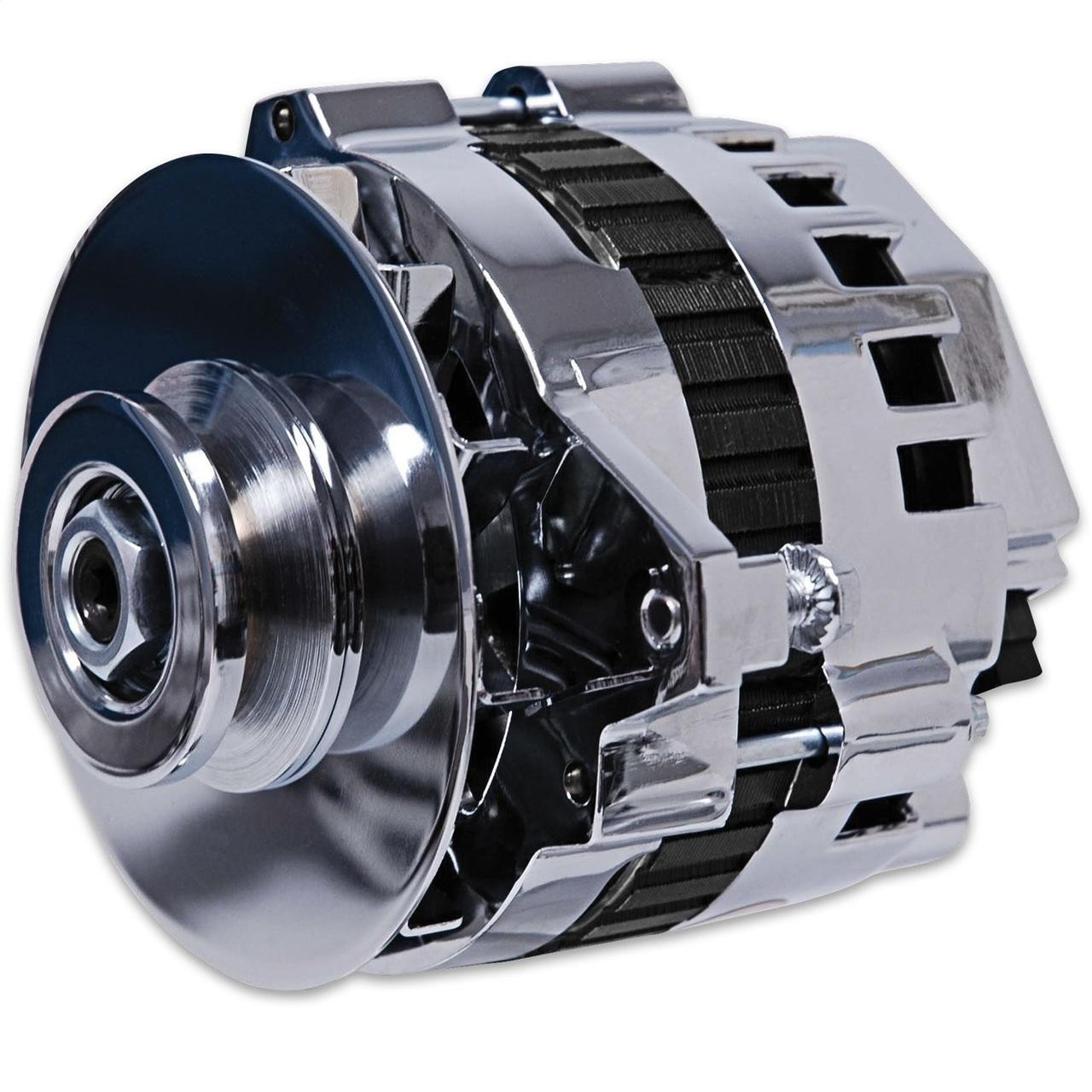 MSD Dynaforce Alternator, 160 Amps, Chrome - MSD-5362