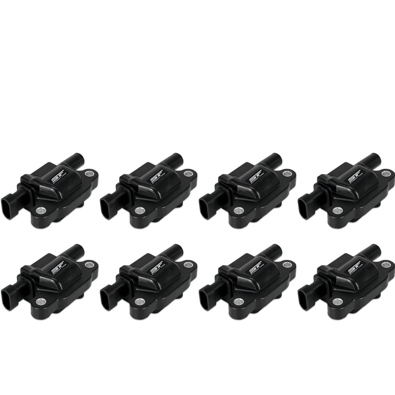 MSD Street Fire Ignition Coils, 8 Pack for GM LS2/LS3/LS4/LS7/LS9 Engines, Black - MSD-55118