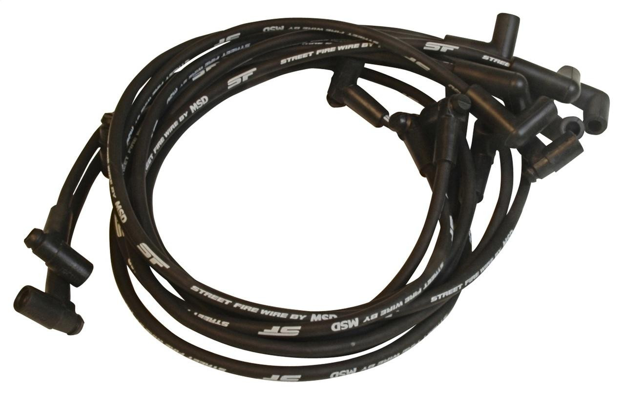 MSD 84-91 Corvette w/350TPI, Street Fire Spark Plug Wire Set - MSD-5563