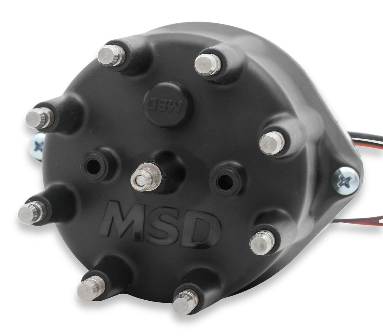 MSD Pro-Billet Distributor, For Ford 289-302, Small Black Cap - MSD-85795