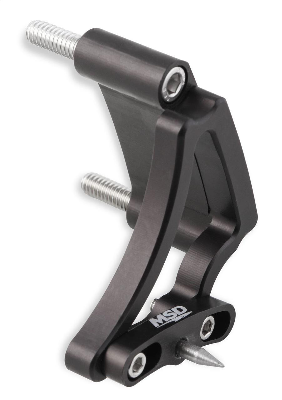 MSD Billet Timing Pointer, For Small Block Chevy, Fits 6-1/4 Balancer, Anodized - MSD-8988