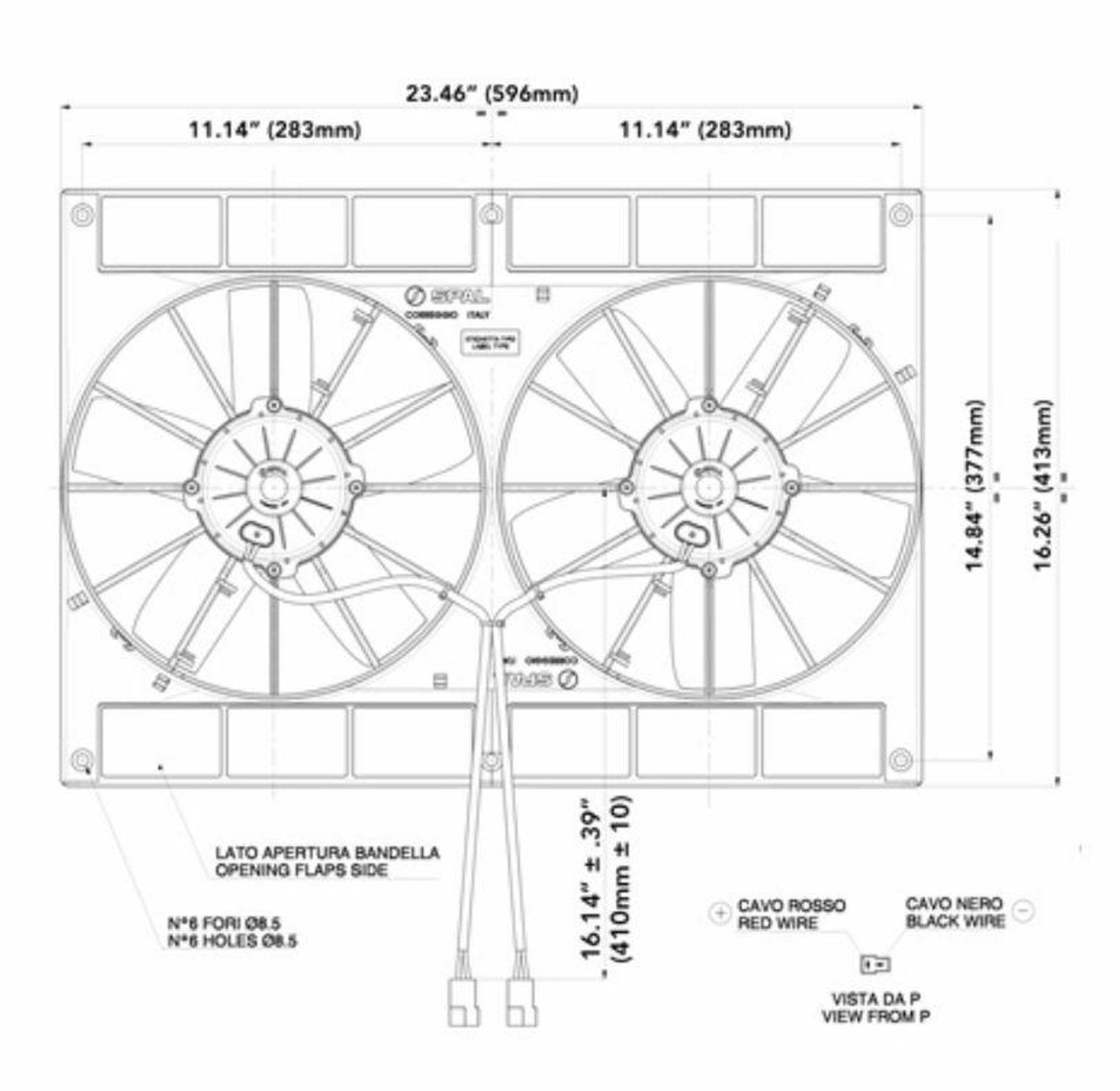 SPAL | SPAL-30102052 | Electric Fan