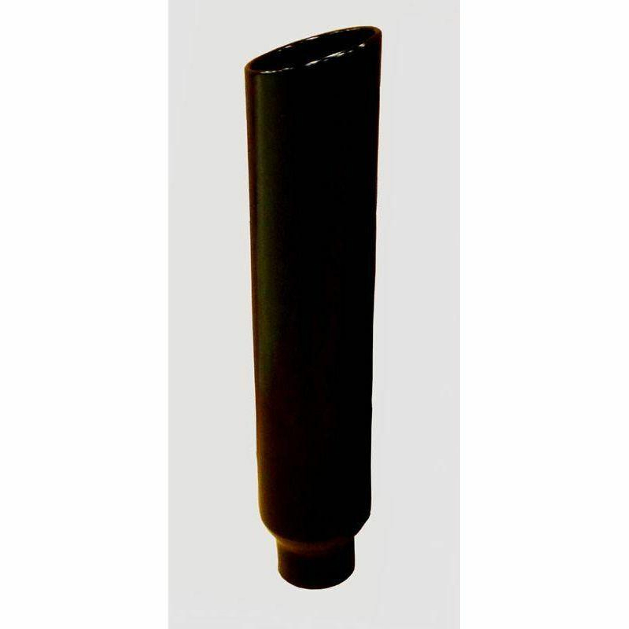 Pypes Exhaust Black Exhaust Stack Pipe 5 Inch Inlet x 10 Inch Outlet x 36 Inch Long - EVT510-36B-PYP