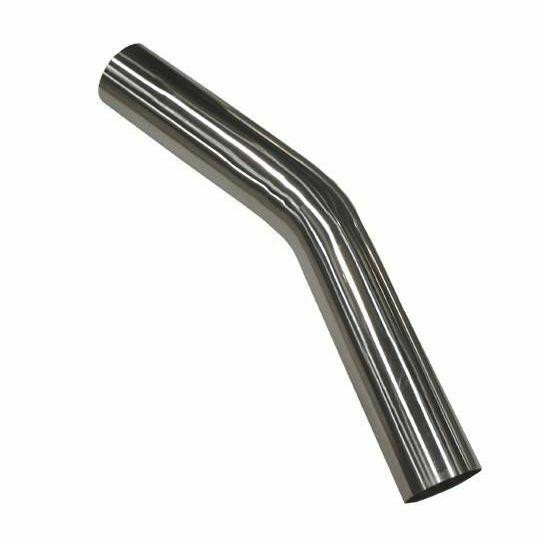 Pypes Exhaust Stainless Mandrel Bend Pipe 2.5 Inch 45 Degree - PVM19S-PYP