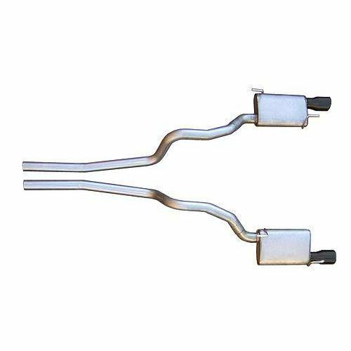 Pypes Exhaust 2005-2010 Mustang Violator Series 2.5 In Cat Back Split Rear Exhaust System Kit - SFM62VB-PYP