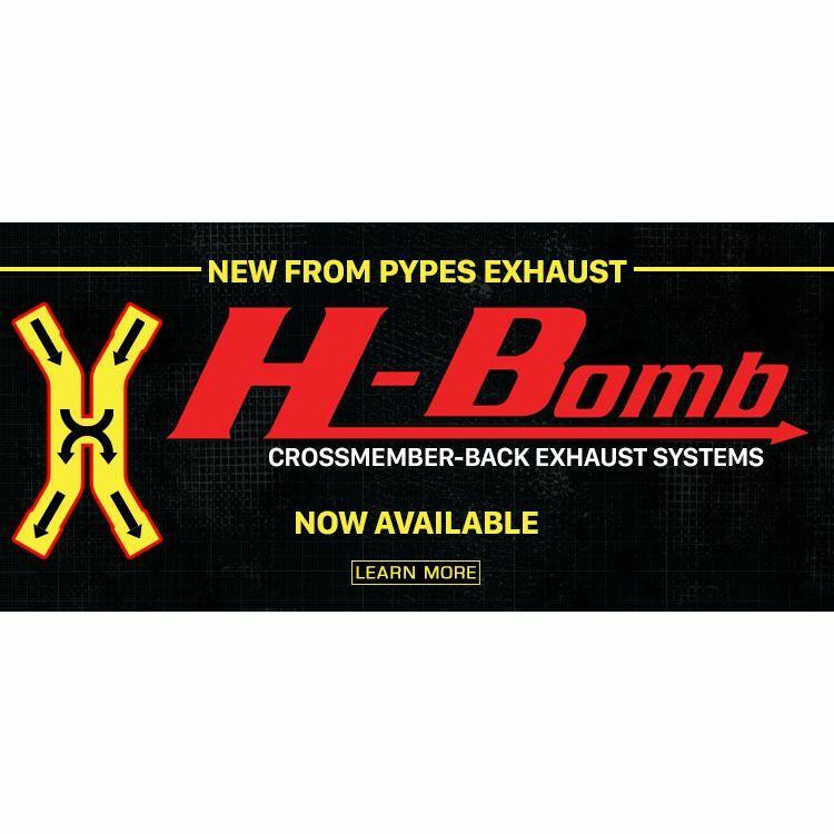 Pypes Exhaust 70-74 Camaro Crossmember Back Exhaust System w/H-Pipe and Turbo Pro Mufflers - SGF43T-PYP