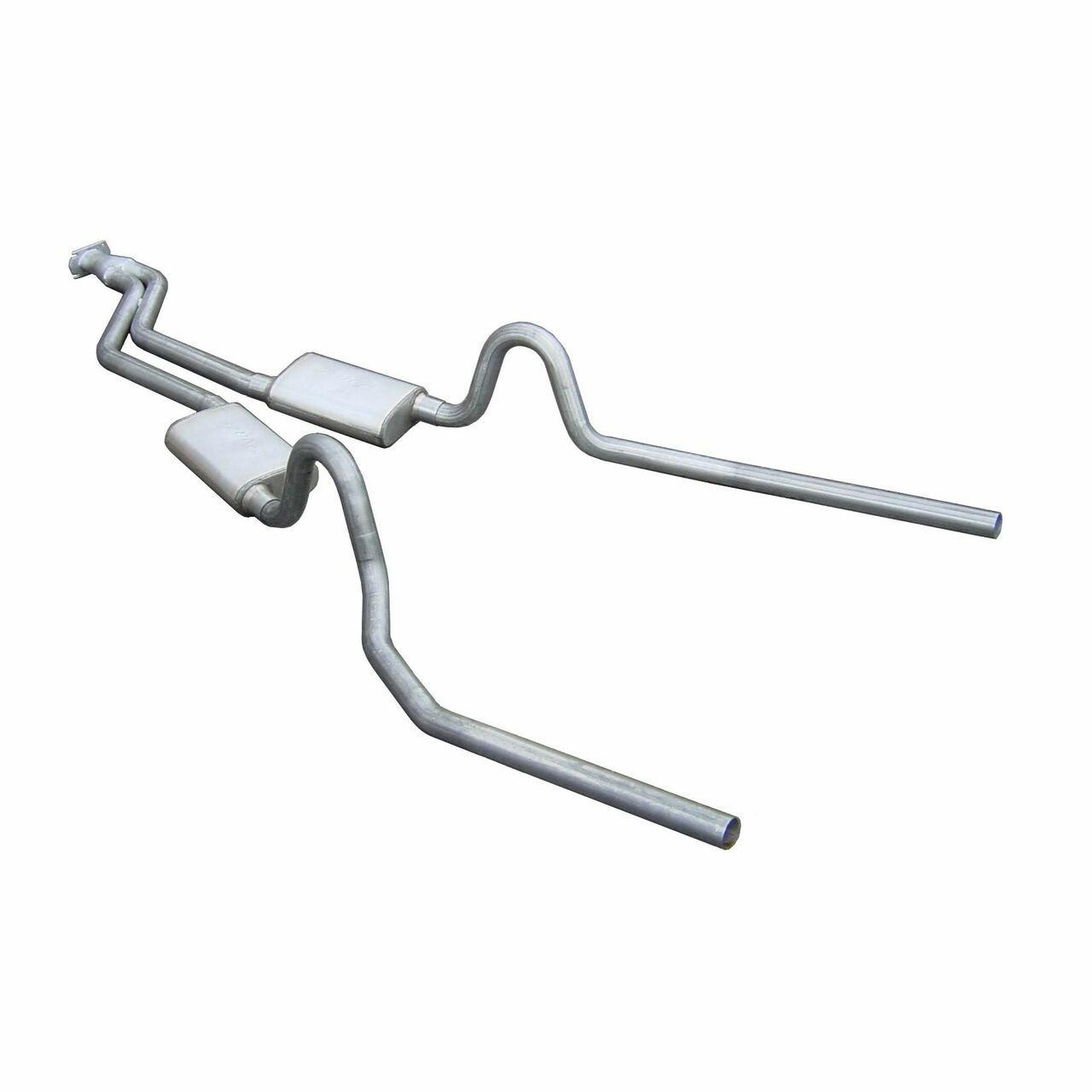 Pypes Exhaust 78-88 G-Body 2.5 Cat Back Exhaust System w/Violator Mufflers - SGG53V-PYP
