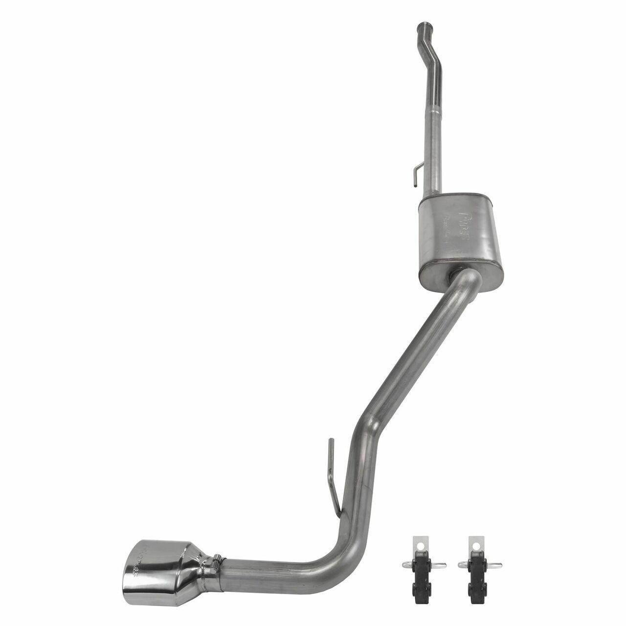 Pypes Exhaust 2020-2021 Gladiator Street Pro 2.5 In Cat-Back Single Split Side Exhaust System - SJJ51S-PYP