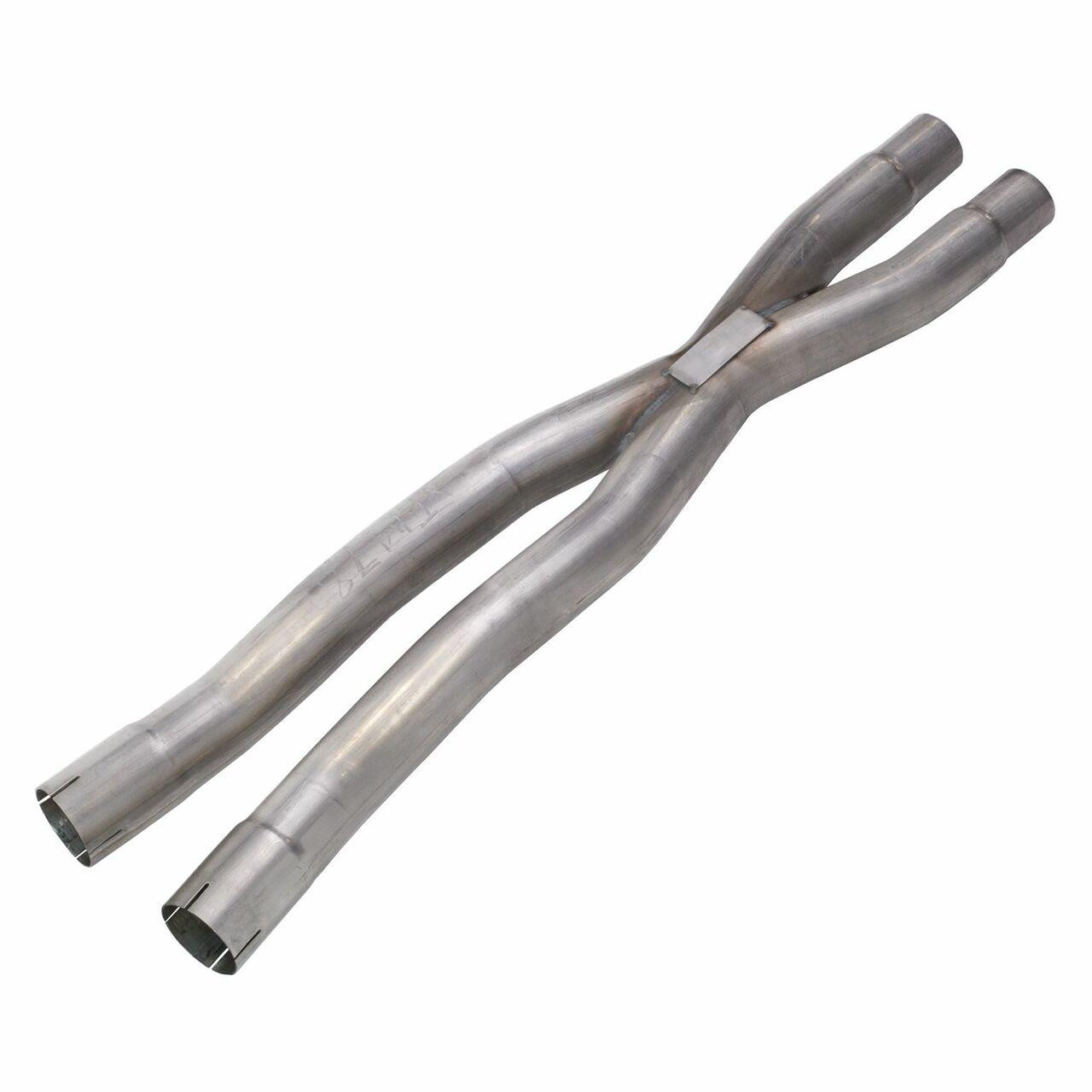 Pypes Exhaust 2015-2020 Mustang GT Resonator Delete X Pipe - XFM78-PYP
