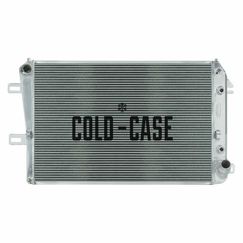 Cold Case Radiators 06-10 Chevy/GMC Duramax 6.6L Diesel Aluminum Radiator Polished Tanks 45x25x3 - CR-GMT575A