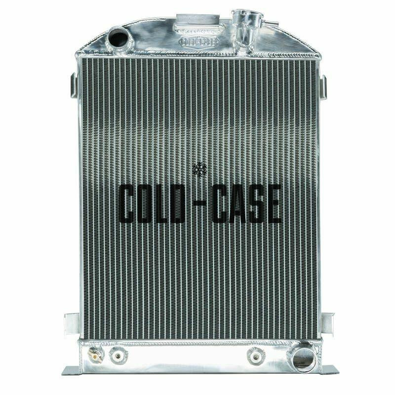 Cold Case Radiators 32 Highboy w/Chevy Engine Swap 27 Aluminum Performance Radiator 19.7x27x3 - CR-STF902A-1