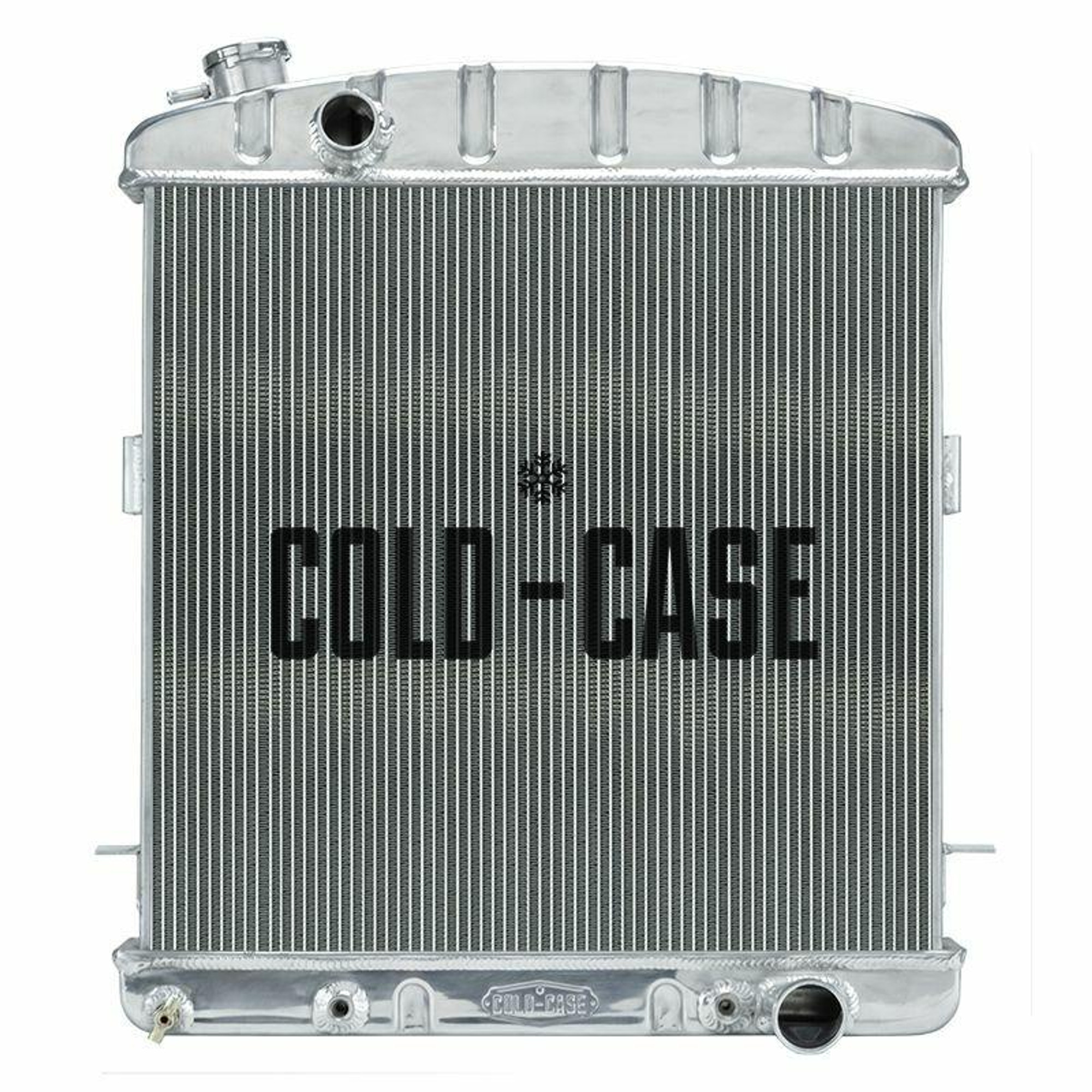 Cold Case Radiators 39-41 Ford Car w/Chevy Engine Swap Aluminum Performance Radiator 21.5x25.5x3 - CR-STF910A