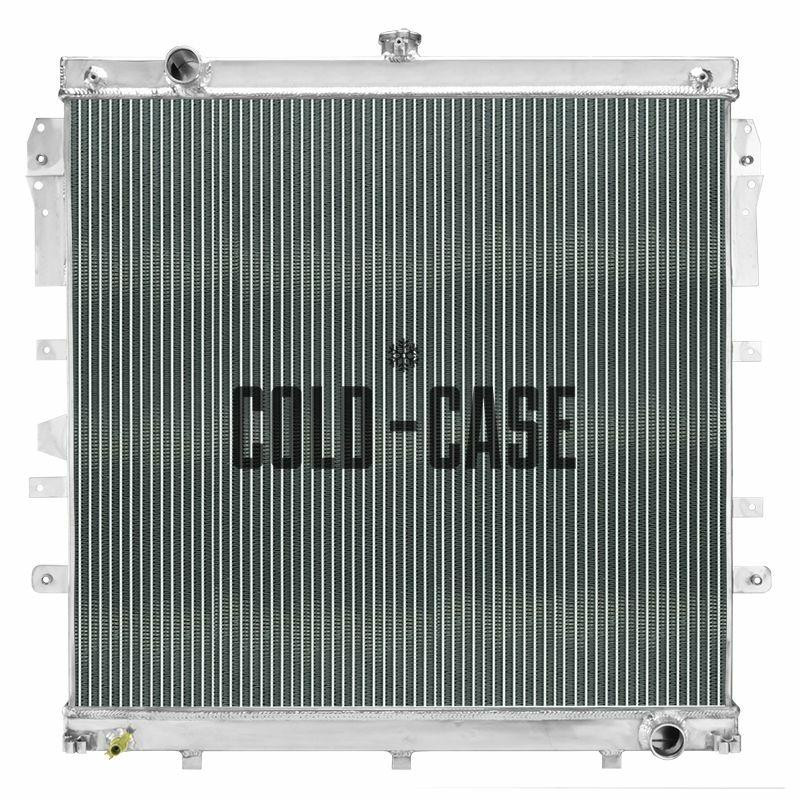 Cold Case Radiators 07-13 Tundra V8 Dual Core Aluminum Performance Radiator Polished Tanks - CR-TUN200A