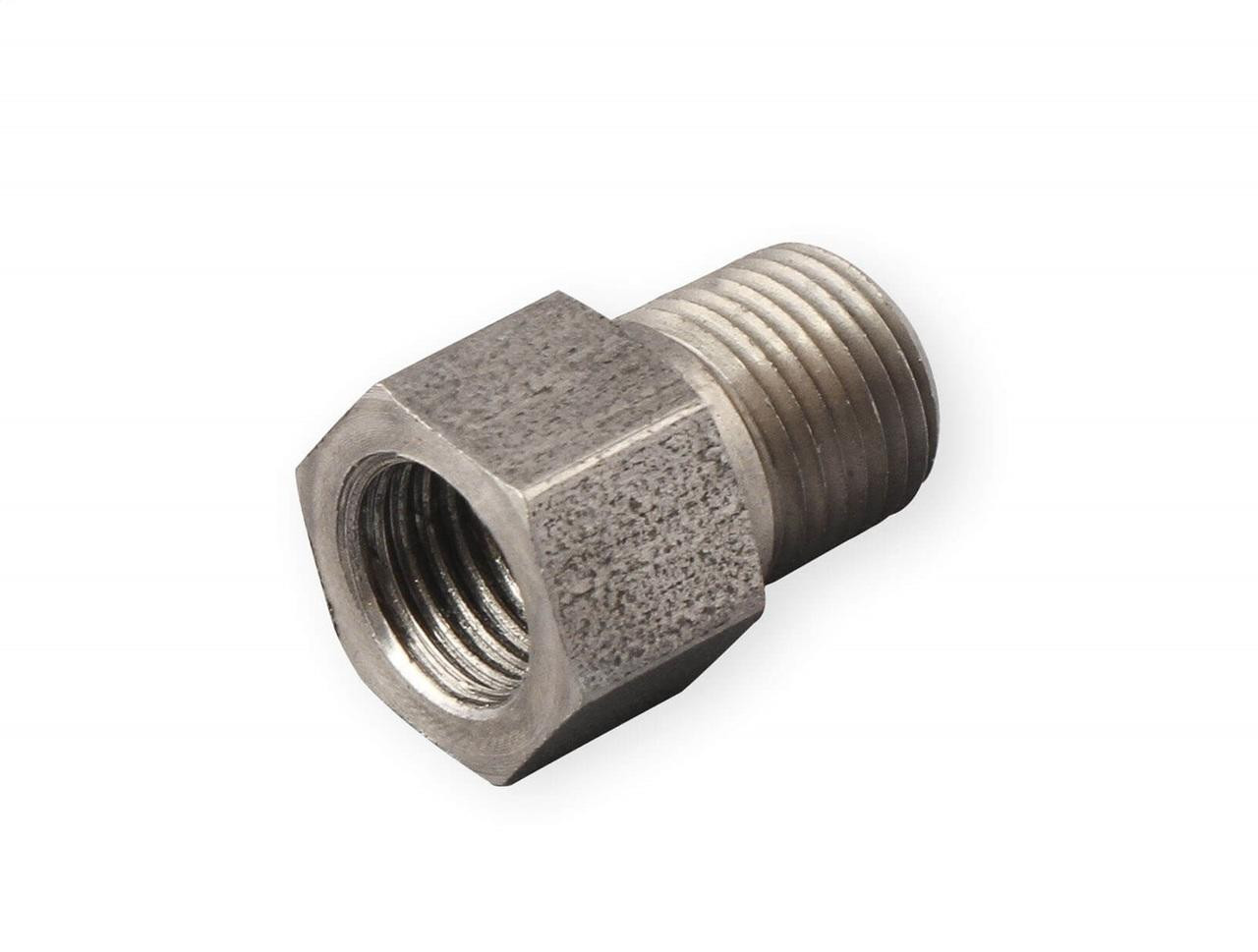 Earls Performance Hardline Adapter, 1/8 NPT Male To 3/8 24 Inverted Flare Female, Stainless Each - 02032ERL