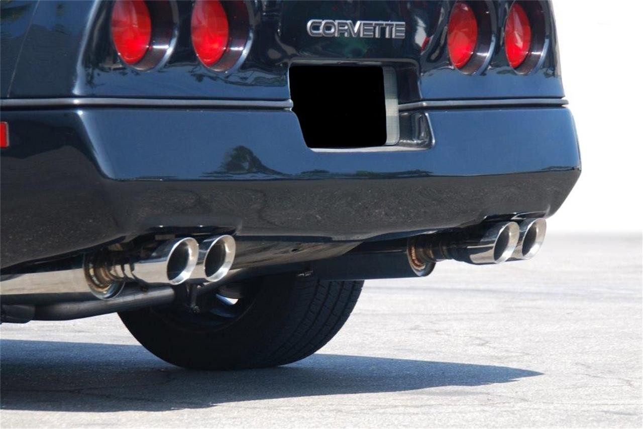 Flowtech 92-96 C4 Corvette w/5.7L, Axle-Back Exhaust System, 2-1/2, 304 Stainless Steel - 11543FLT