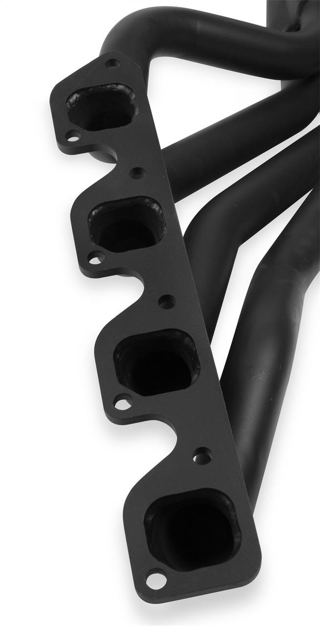 Flowtech 70-74 Mustang/Cougar/Fairlane w/351c-4v, Long Tube Header, 1.75 Tube, Black - 12118FLT