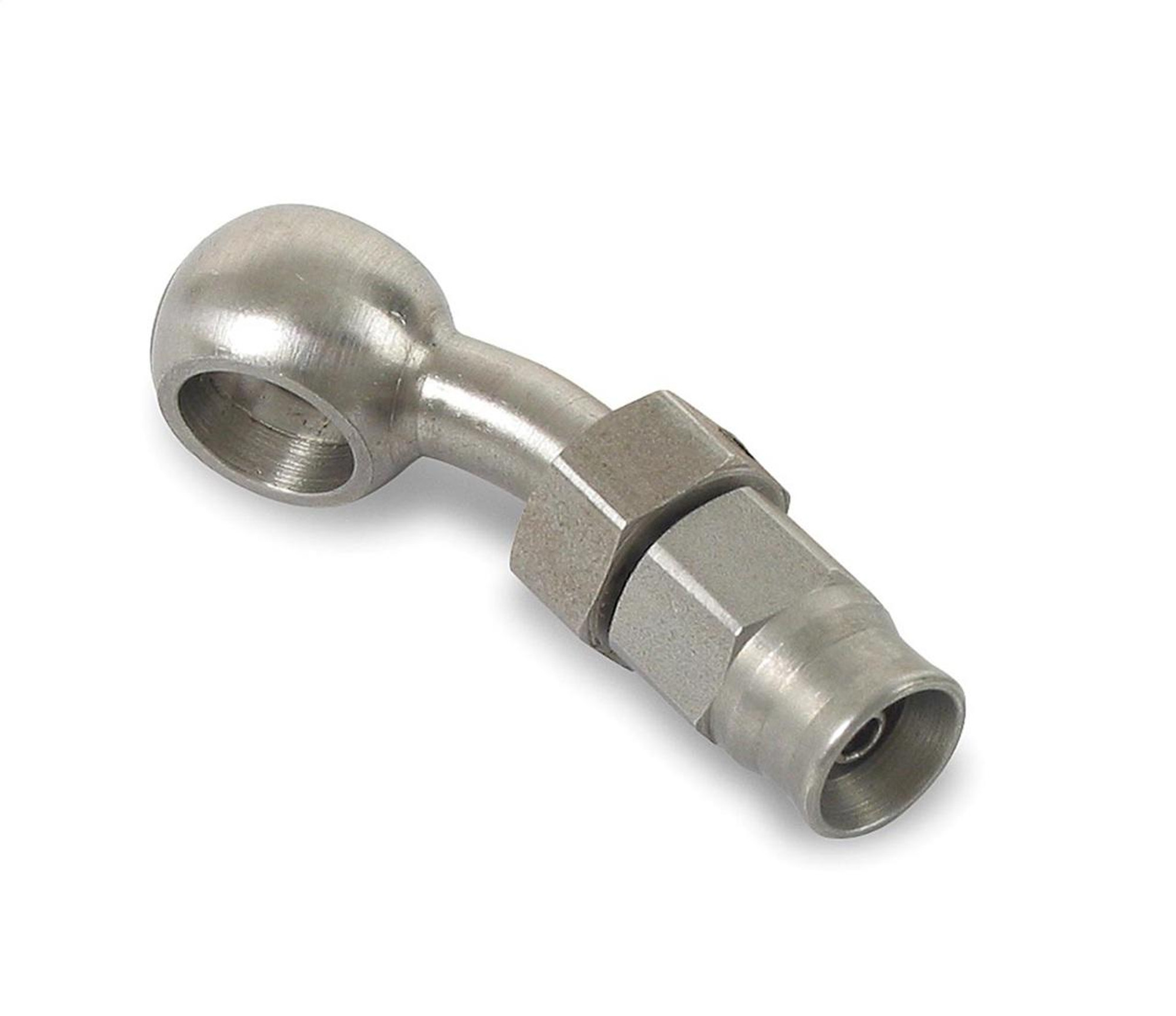 Earls Performance Speed-Seal Hose End Hose Size -10mm 30 Bent Adjustable Long, Stainless - 600593ERL