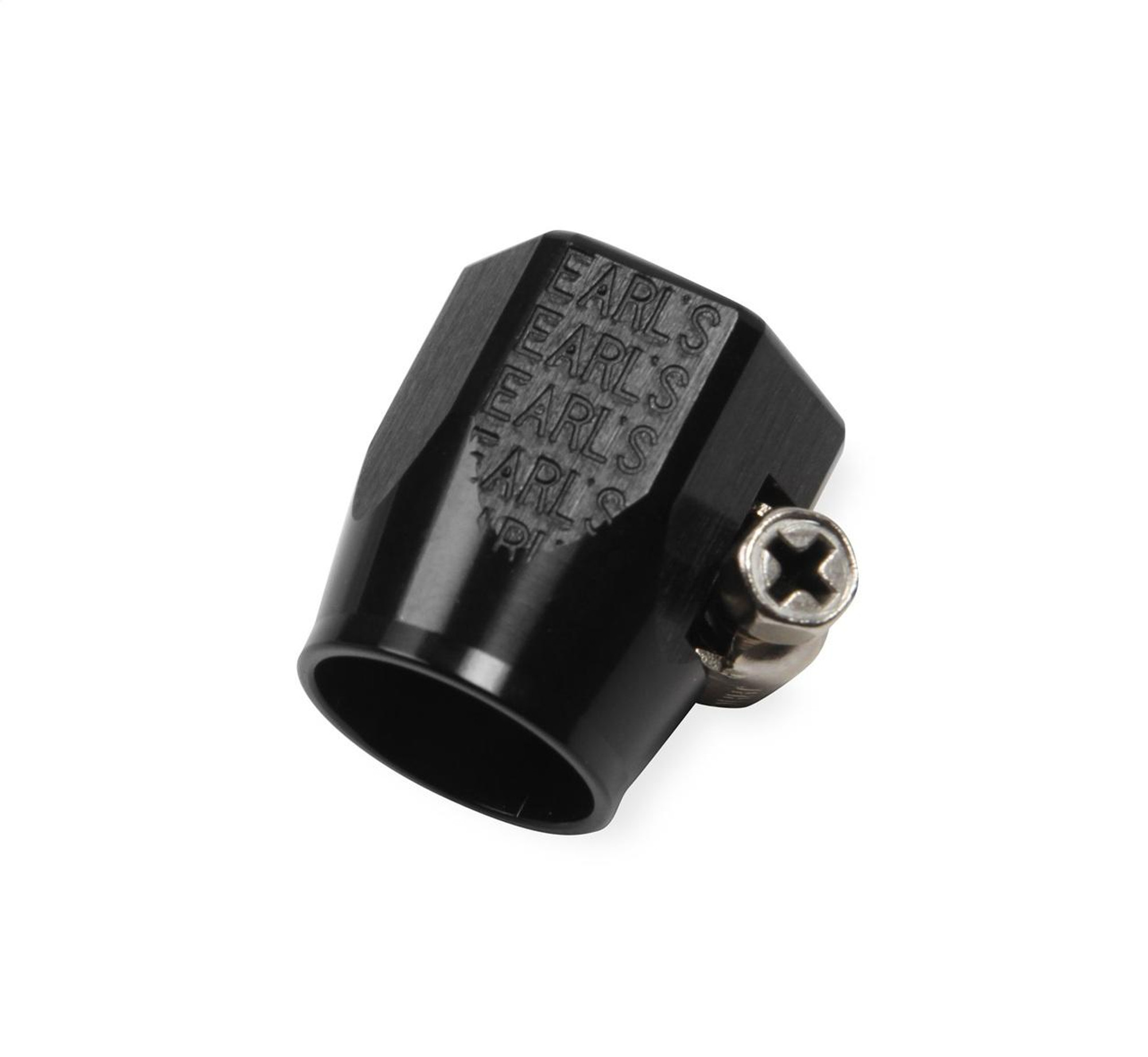 Earls Performance Black Econ-O-Fit Hose Clamp, Size 7, Econ-O-Fit ID 21/32, Black, Aluminum - 900507ERL