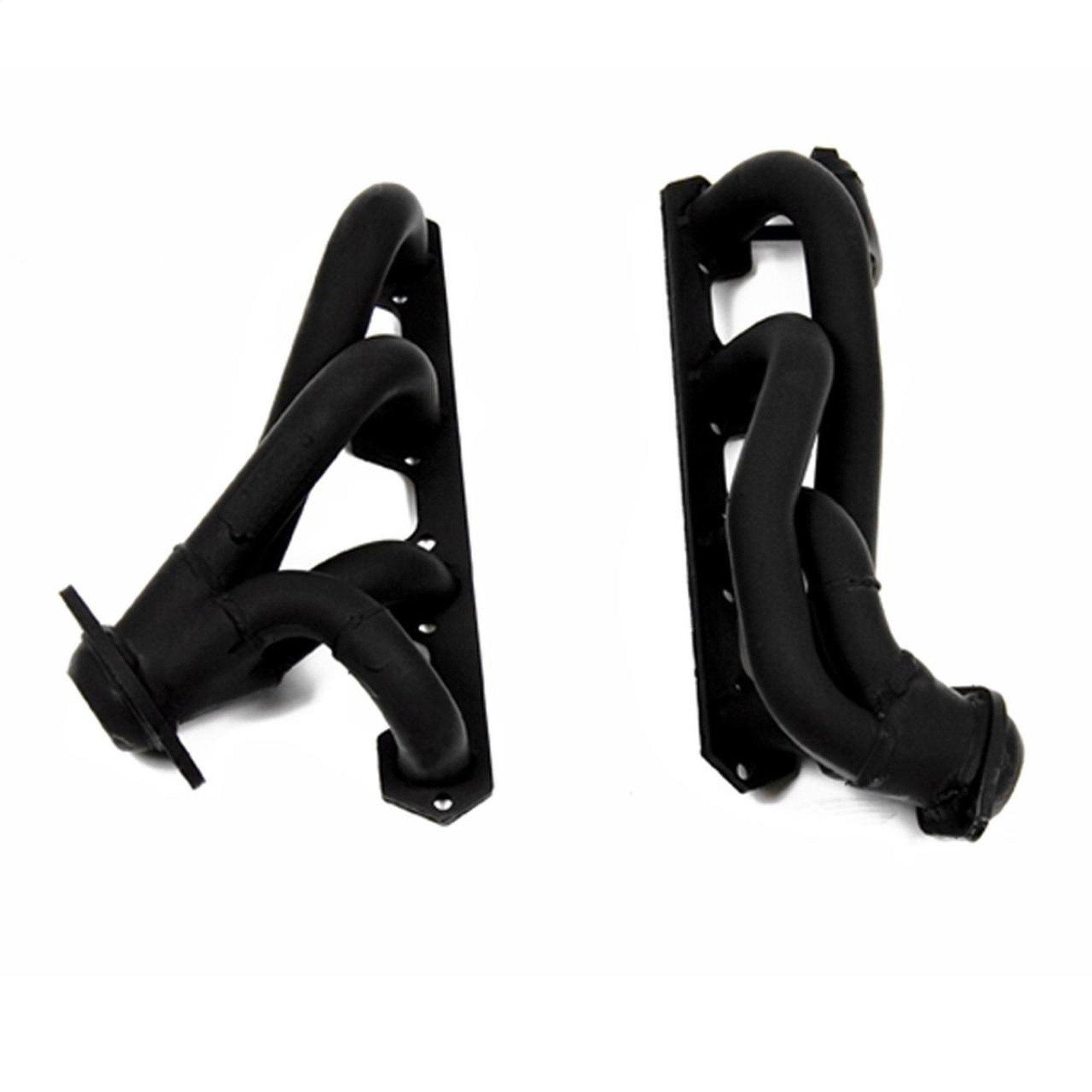 Flowtech 96 F-150/F250/Bronco w/2WD/4WD and 5.8L, 1.5 Shorty Headers, Painted Black - 91668FLT