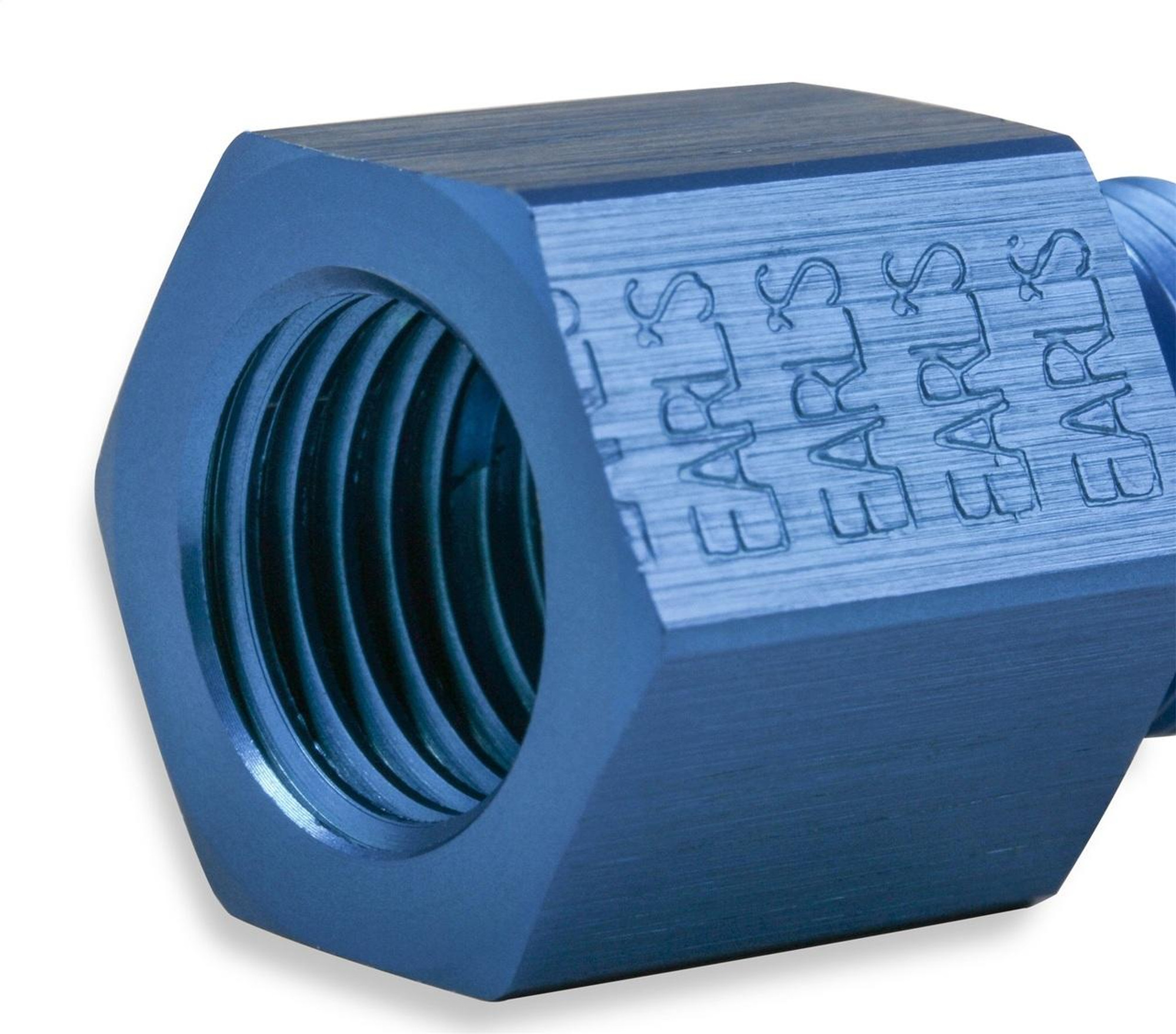 Earls Performance -6 AN Male to 14mm x 1.50 Female, Blue Anodized Lightweight Aluminum - 9894DBHERL
