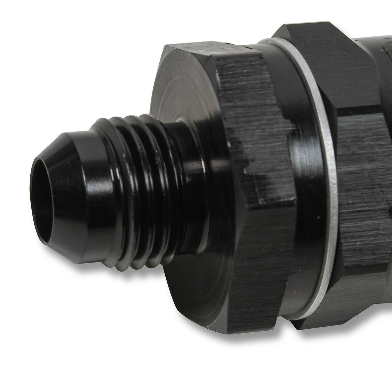 Earls Performance Fuel Filter w/Screen Type Element, 85 Micron, -4 AN Male Inlet/Outlet, Black - AT230204ERL