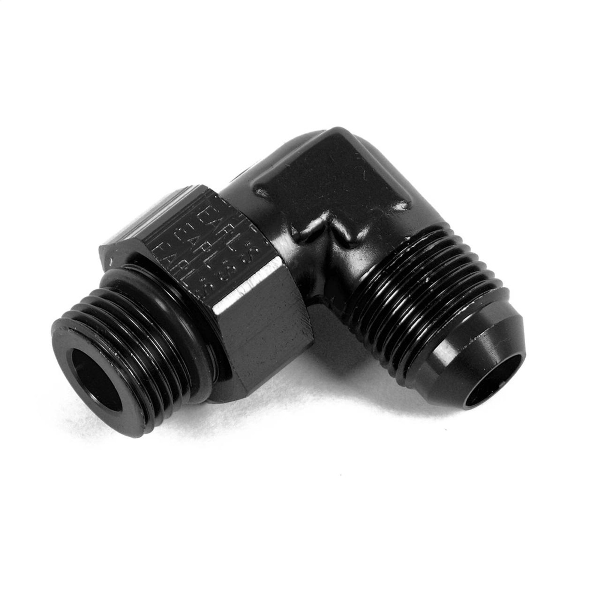 Earls Performance 90° -6 AN Male to 12mm x 1.5 Swivel, Black Anodized Aluminum - AT949092ERL