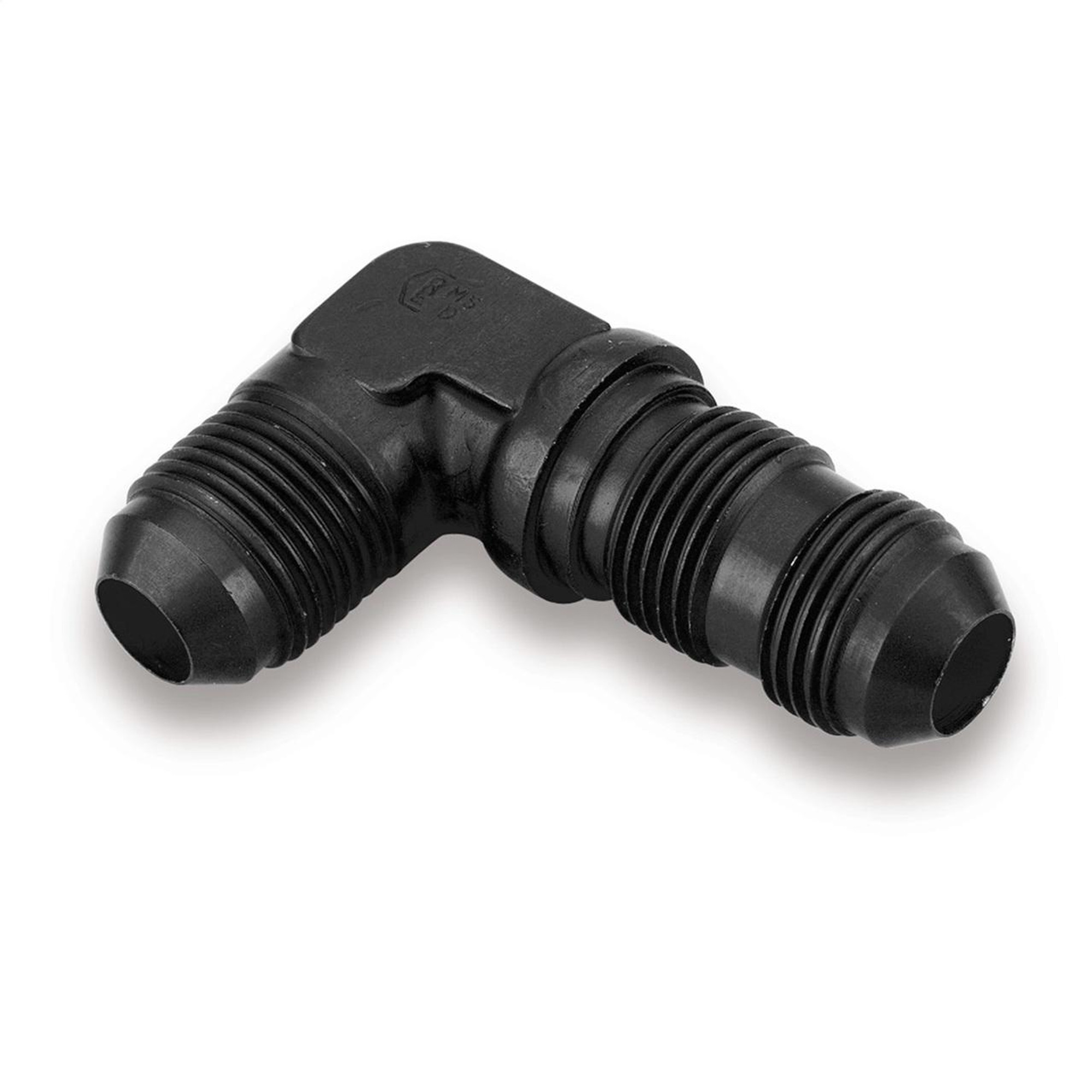 Earls Performance 90° -6 AN Bulkhead, Black Anodized Aluminum - AT983306ERL