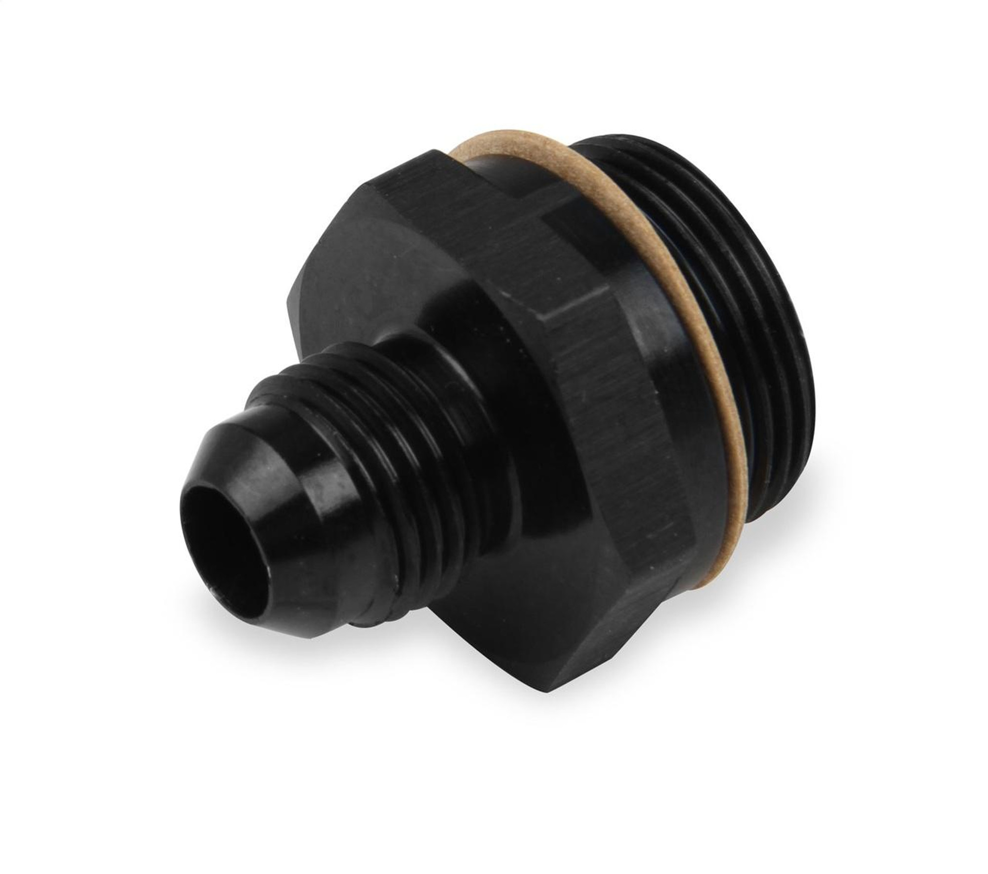 Earls Performance -6 AN Male to 7/8-20 Male, Black Anodized Aluminum - AT991943ERL