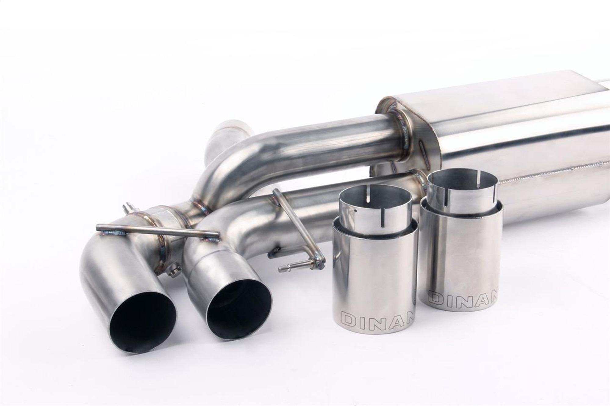 Dinan 18-19 M5 F90, Free Flow Axle-Back Exhaust, Polished Tips, Stainless Steel - DIN-D660-0079