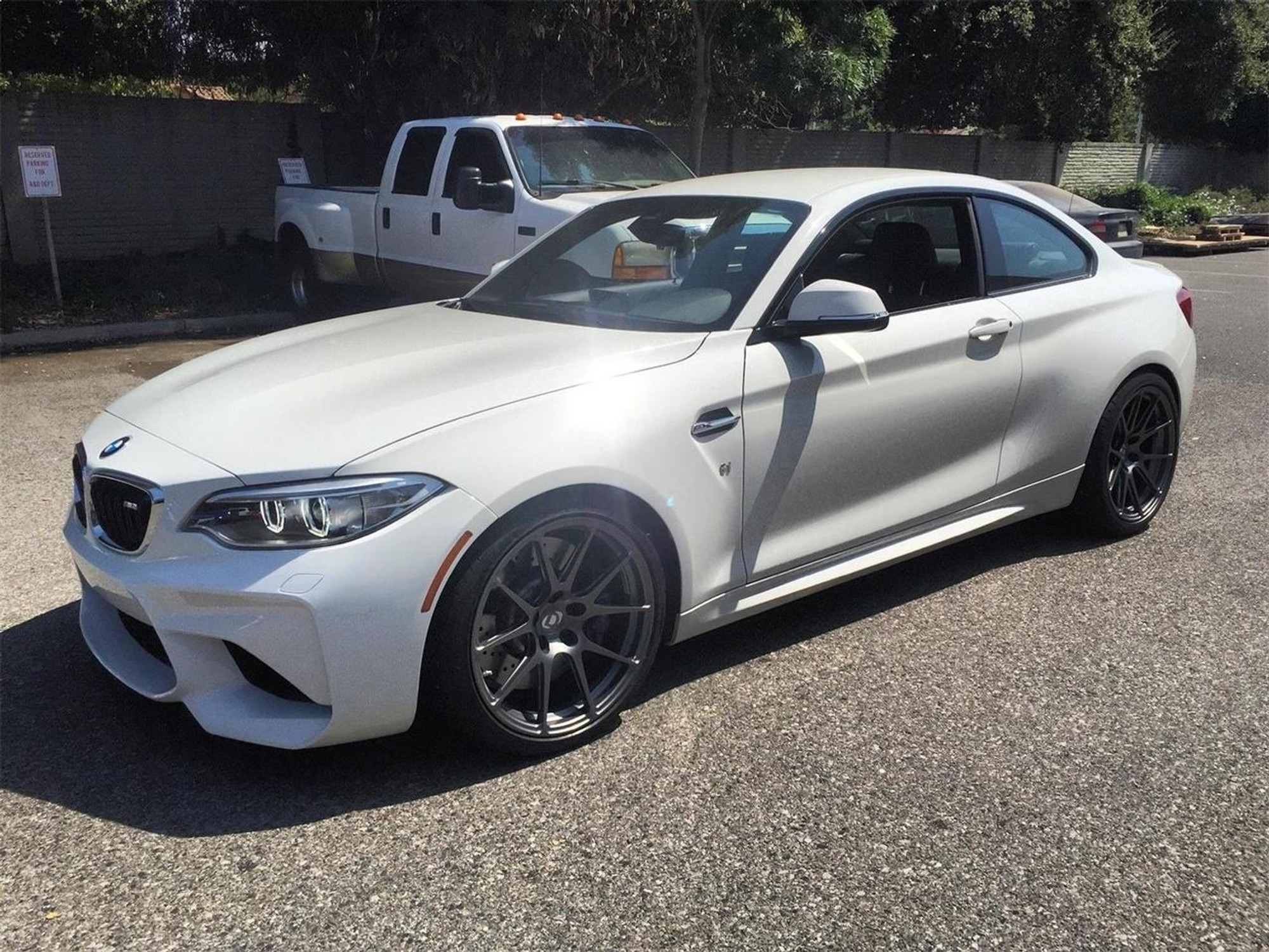 Dinan 16-20 M2/M2C F87, GA1R Wheel Set, Front 19 x 9.5, Rear 19 x 10.5, Satin Gunmetal - DIN-D750-0091-GA1R-SGM