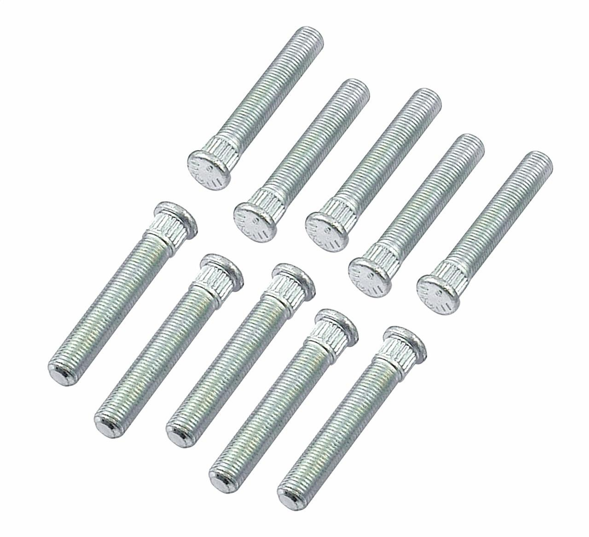 Mr Gasket 63-79 Chevy, Competition Wheel Stud Set, Press-In Style, 7/16-20 x 2-5/8 Long - MRG-4310G