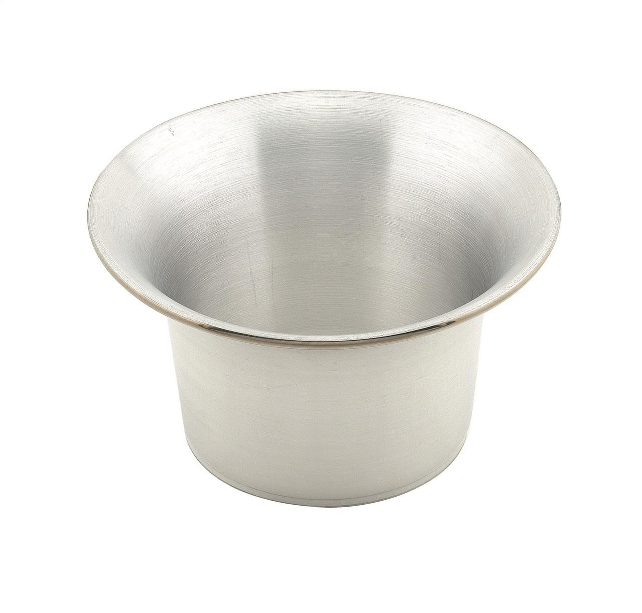 Mr Gasket Velocity Stack for Holley Carbs w/5-1/8 Neck, 5 x 8-1/2, Polished - MRG-46