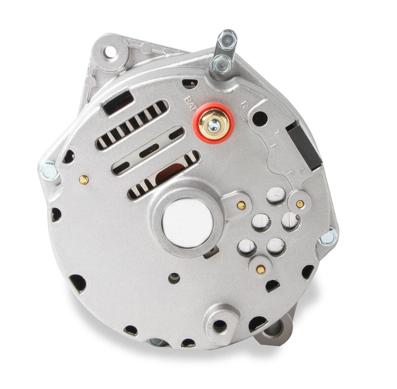 Mr Gasket 71-86 GM w/Single V-Belt, 1-Wire Alternator, 140 Amp, Natural Finish - MRG-51203NG