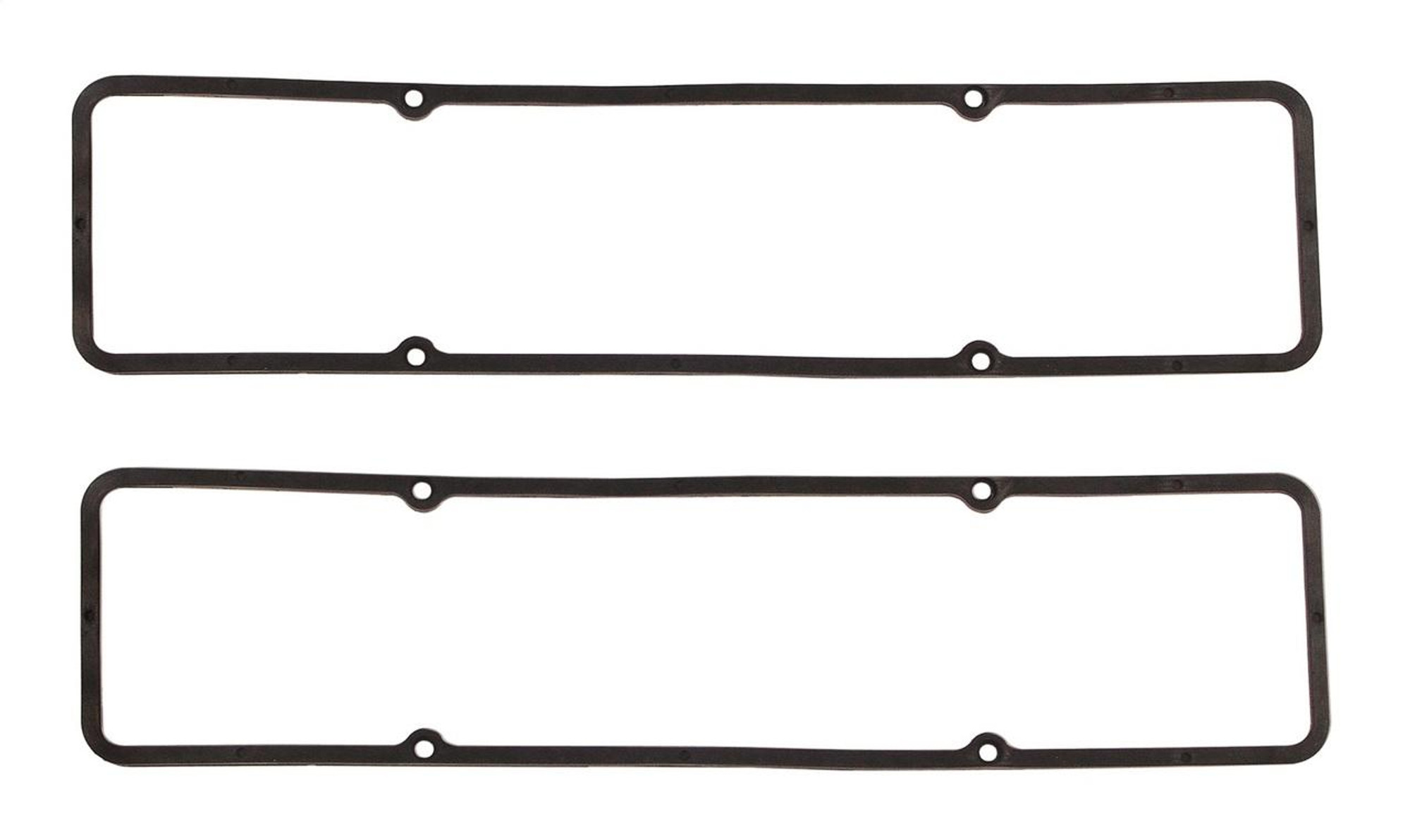 Mr Gasket 60-86 Small Block Chevy, Molded Rubber Valve Cover Gaskets w/Steel Carrier - MRG-585G